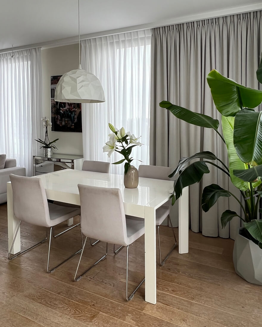 zasłony na flexach