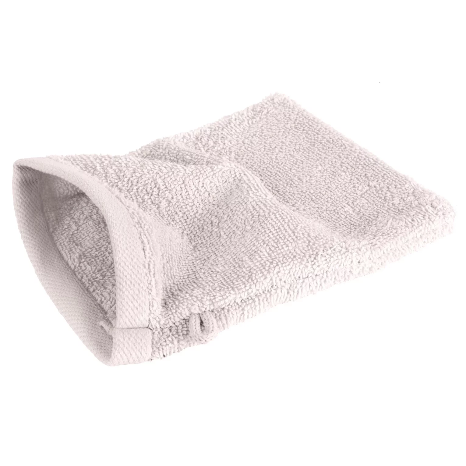 Myjka do kąpieli 16x21 cm bawełniana kolor jasnoróżowy 500 g/m2 GŁADKI 2