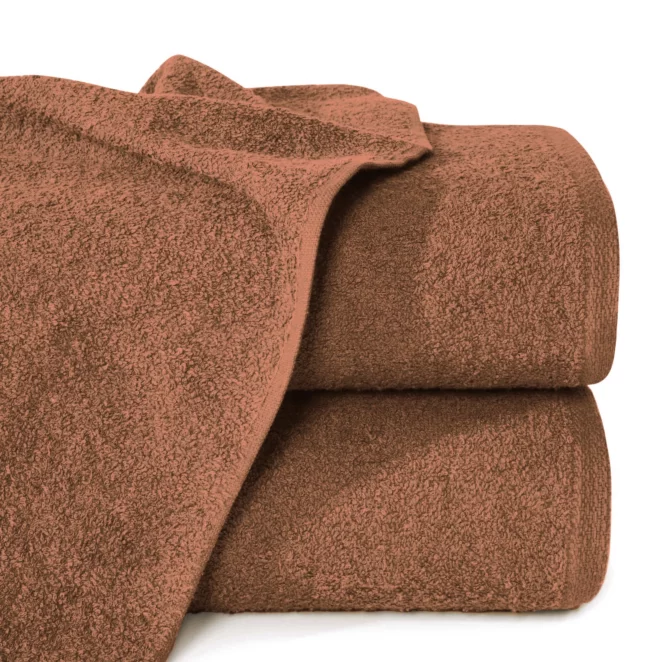 Ręcznik do rąk 30x50 cm bawełniany kolor ciemnobeżowy 400 g/m2 GŁADKI 1