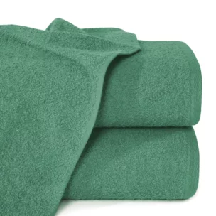 Ręcznik do rąk 30x50 cm bawełniany kolor zielony 400 g/m2 GŁADKI 1