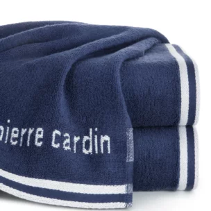 Ręcznik do rąk 30x50 cm bawełniany kolor granatowy z kolekcji Pierre Cardin