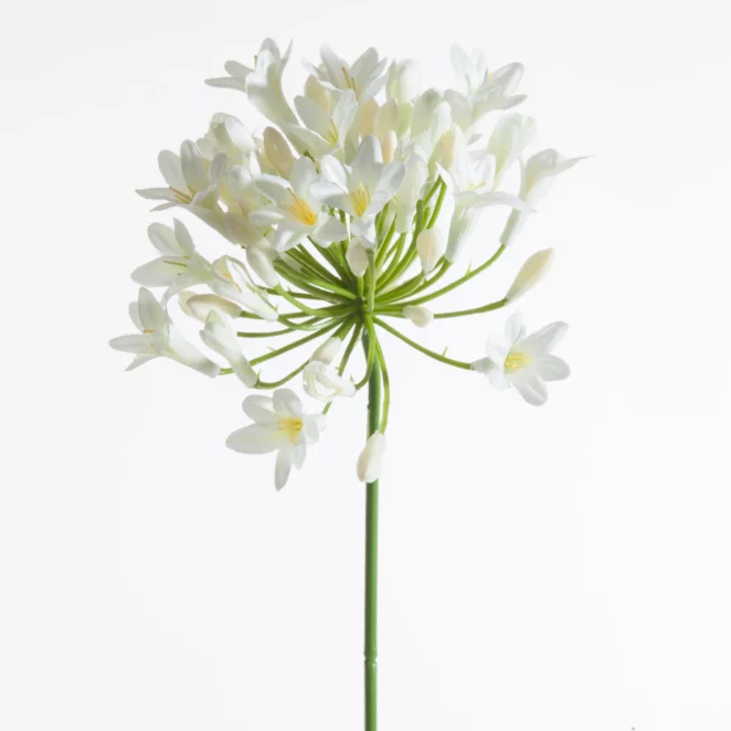 Kwiat sztuczny kremowy 76 cm