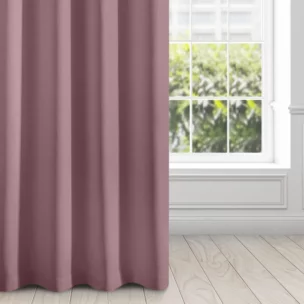 Zasłona ciemnoróżowa, matowa 140x250 cm przelotka - TRIS