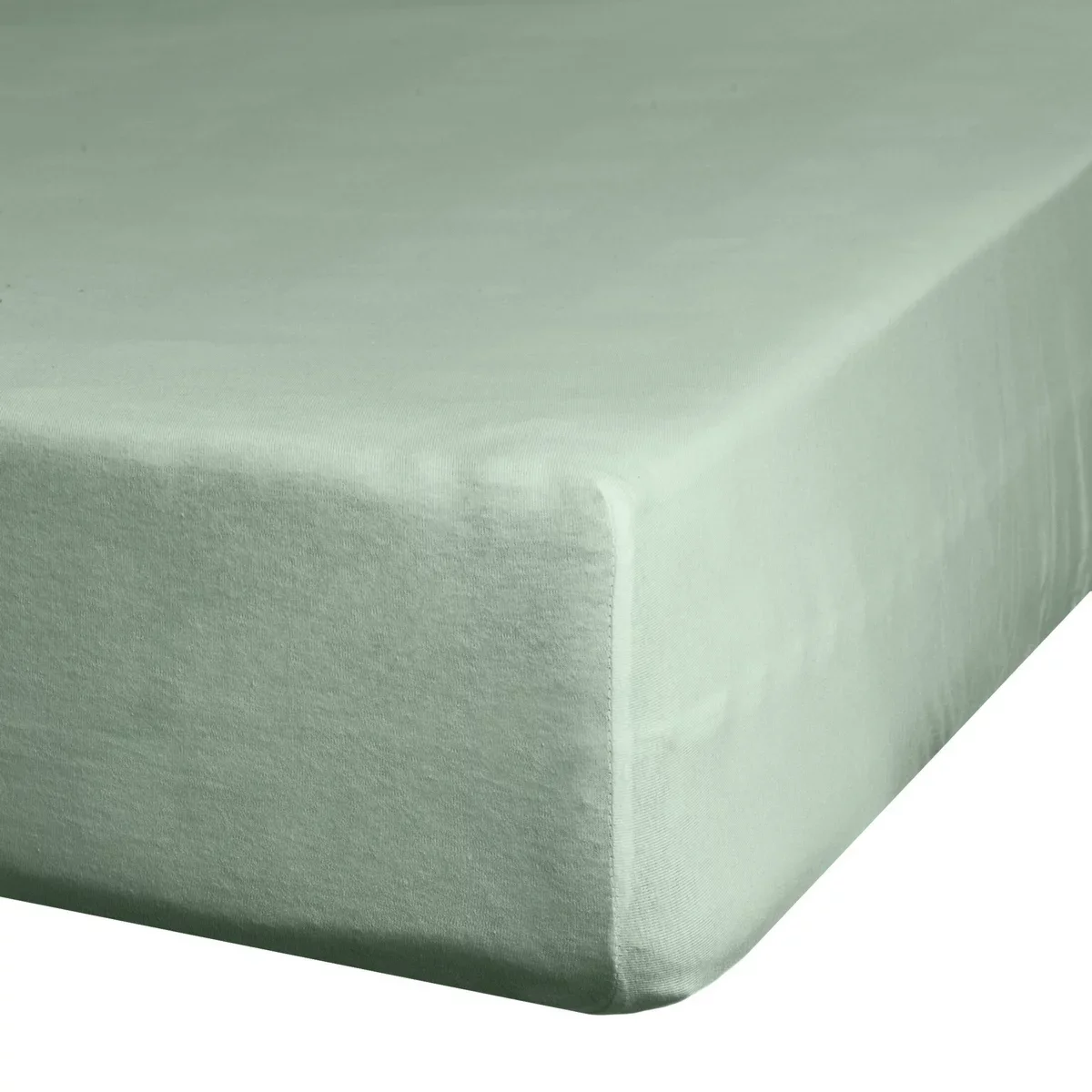 Prześcieradło jersey z gumką 90x200 cm z bawełny kolor miętowy 190 g/m2 Eurofirany Premium