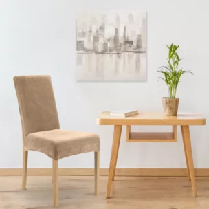 Pokrowiec na krzesło welwetowy nie wchłaniający wilgoci Design 91