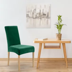 Pokrowiec na krzesło welwetowy nie wchłaniający wilgoci Design 91