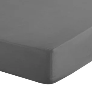Prześcieradło z gumką 140x200 cm z mikrowłókna kolor stalowy 90 g/m2 SOFT Design 91