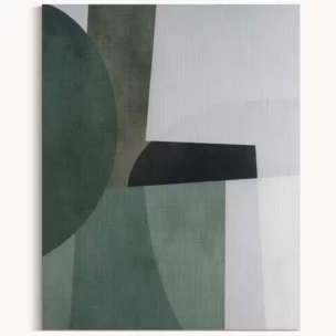 Obraz abstarkcja beżowo, oliwkowy ręcznie malowany na płótnie 80x100 cm