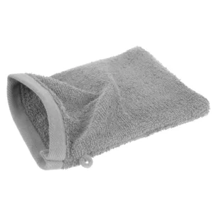 Myjka do kąpieli 16x21 cm bawełniana kolor stalowy 500 g/m2 GŁADKI 2