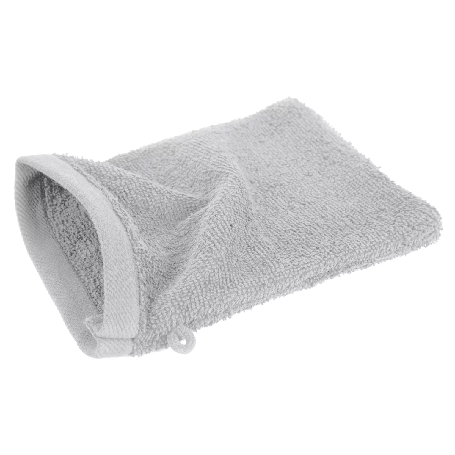 Myjka do kąpieli 16x21 cm bawełniana kolor srebrny 500 g/m2 GŁADKI 2