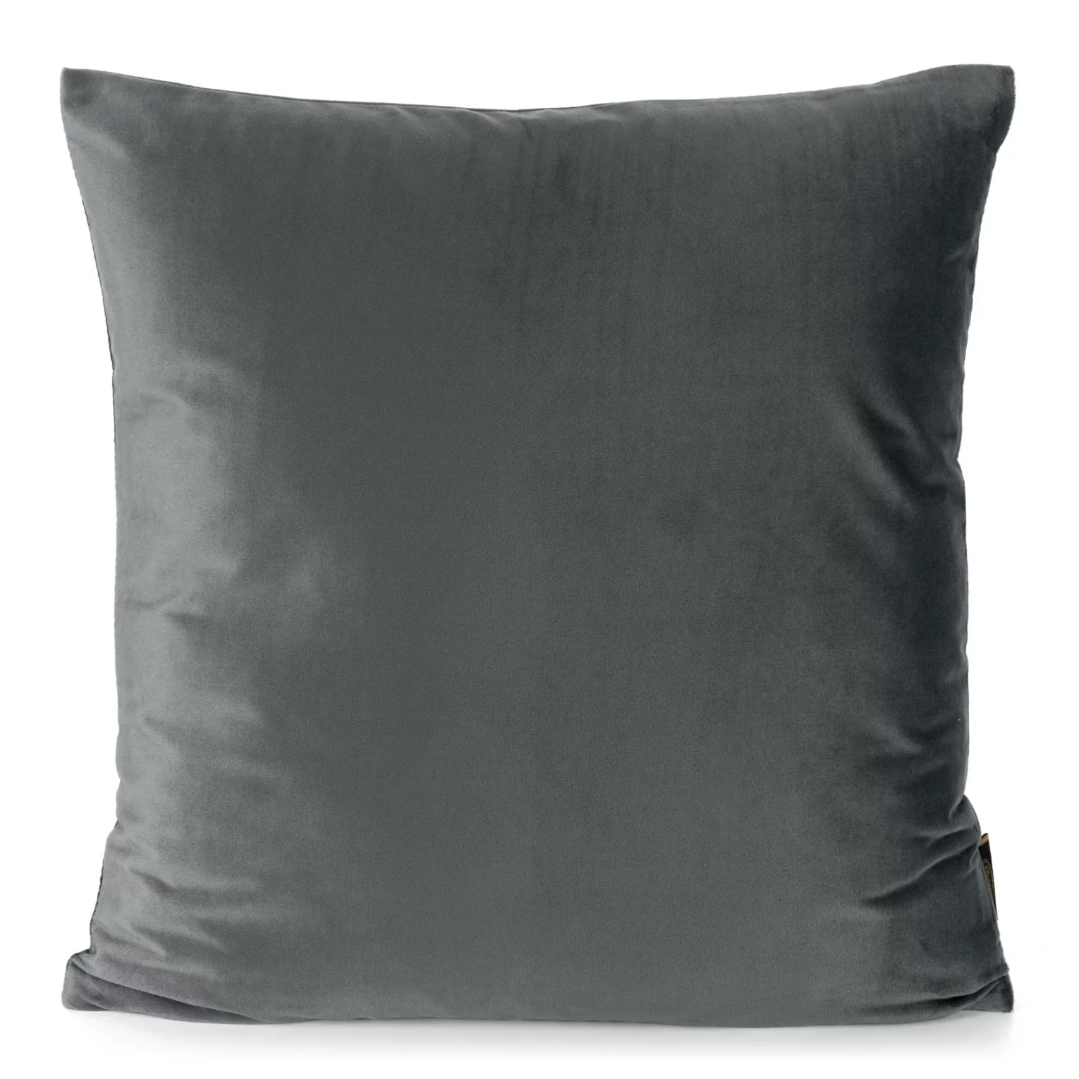 Poszewka na poduszkę 60x60 cm welwetowa stalowa ELORA Eurofirany Premium