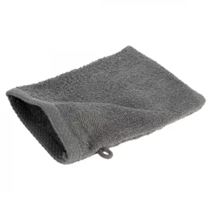 Myjka do kąpieli 16x21 cm bawełniana kolor ciemnoszary 400 g/m2 GŁADKI 1