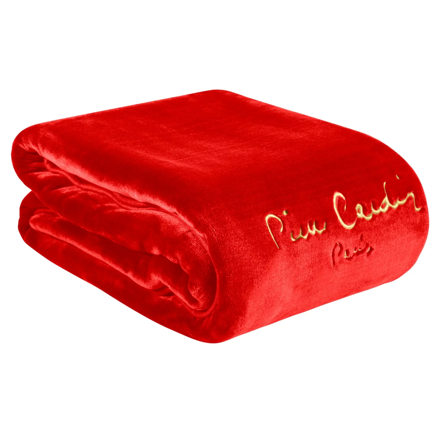 PIERRE CARDIN koc akrylowy CLARA z haftowanym logo