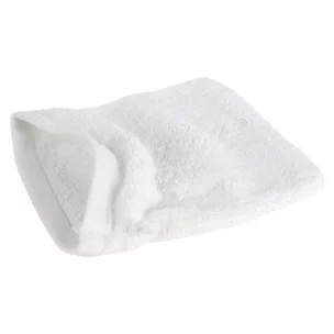 Myjka do kąpieli  16x21 cm bawełniana kolor biały 500 g/m2 GŁADKI 2