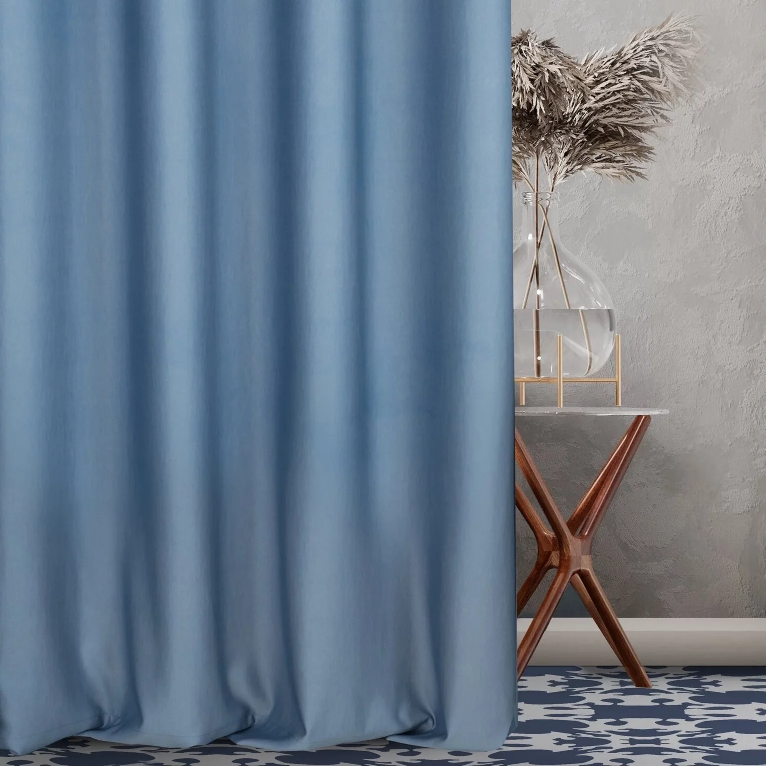 TERRA COLLECTION Zasłona PALERMO z dwustronnej tkaniny z efektem melanżu