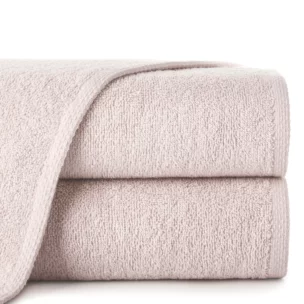 Ręcznik do rąk 30x50 cm bawełniany kolor pudrowy róż 400 g/m2 GŁADKI 1