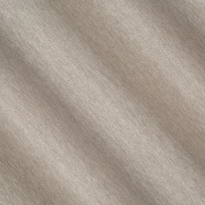 M153/3 Zasłona szyta na taśmie 5 cm SHELBY jasnobeżowa z miękkiej tkaniny o naturalnym splocie i delikatnym połysku