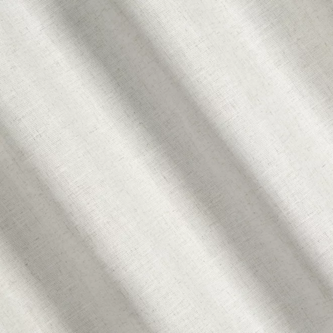 H199/1 Zasłona szyta na taśmie 5 cm naturalna z tkaniny o naturalnym splocie z dodatkiem lnu
