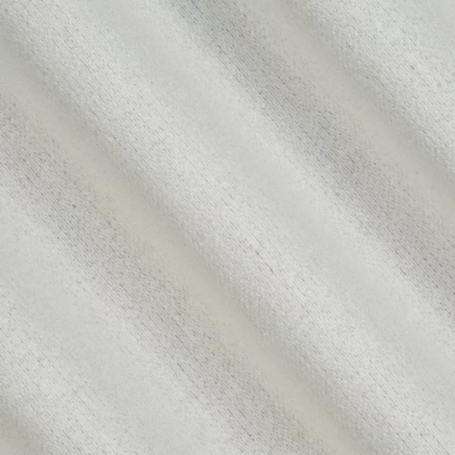 M199/1 Zasłona szyta na taśmie 5 cm kremowa z tkaniny bukla z efektem melanżu