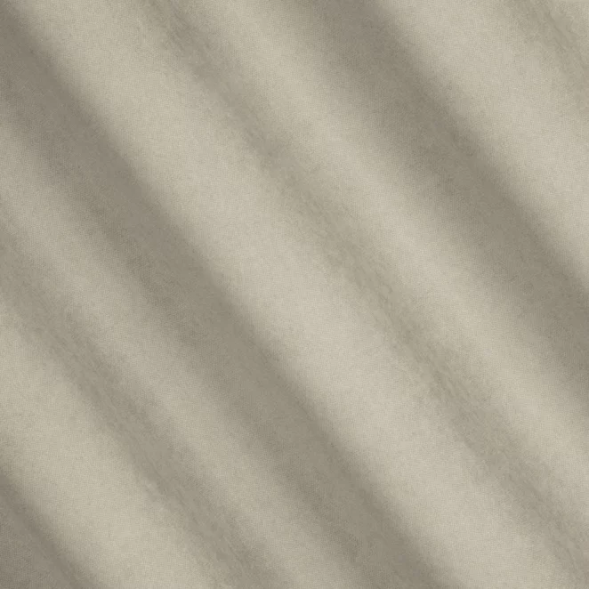 L56/4 Zasłona szyta na taśmie 5 cm ADESSA ciemnobeżowa z miękkiej tkaniny o welurowej strukturze